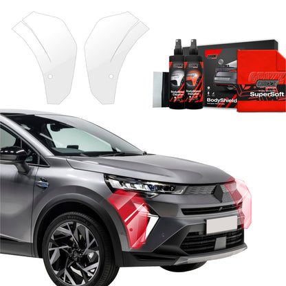 Protective film for exterior car parts – shields against scratches, chips, and scuffs