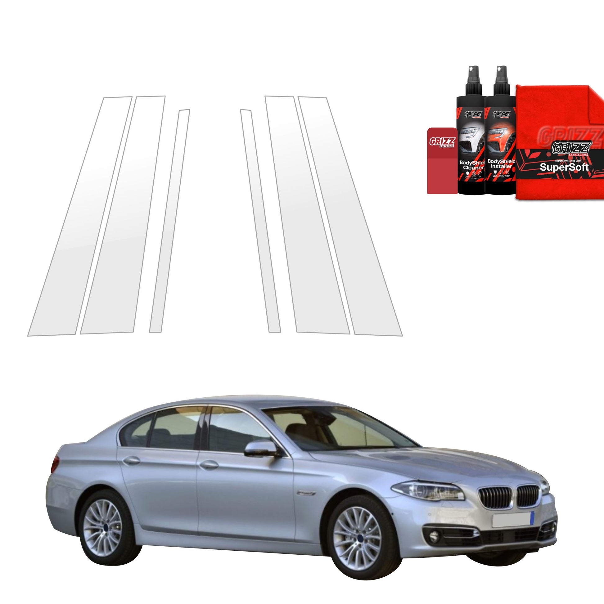 Protective film for exterior car parts – shields against scratches, chips, and scuffs