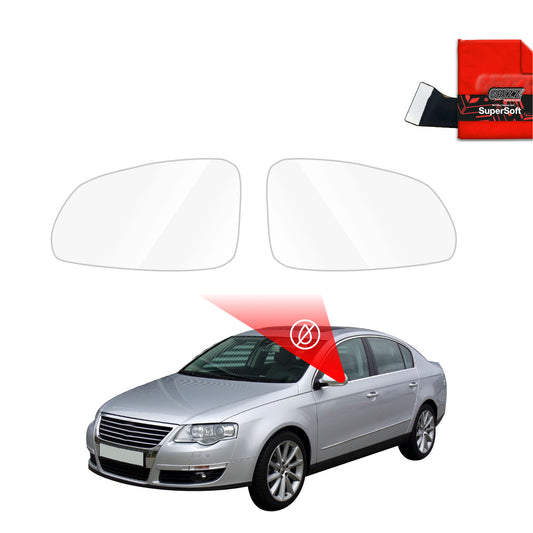 Rain protection film for exterior mirrors