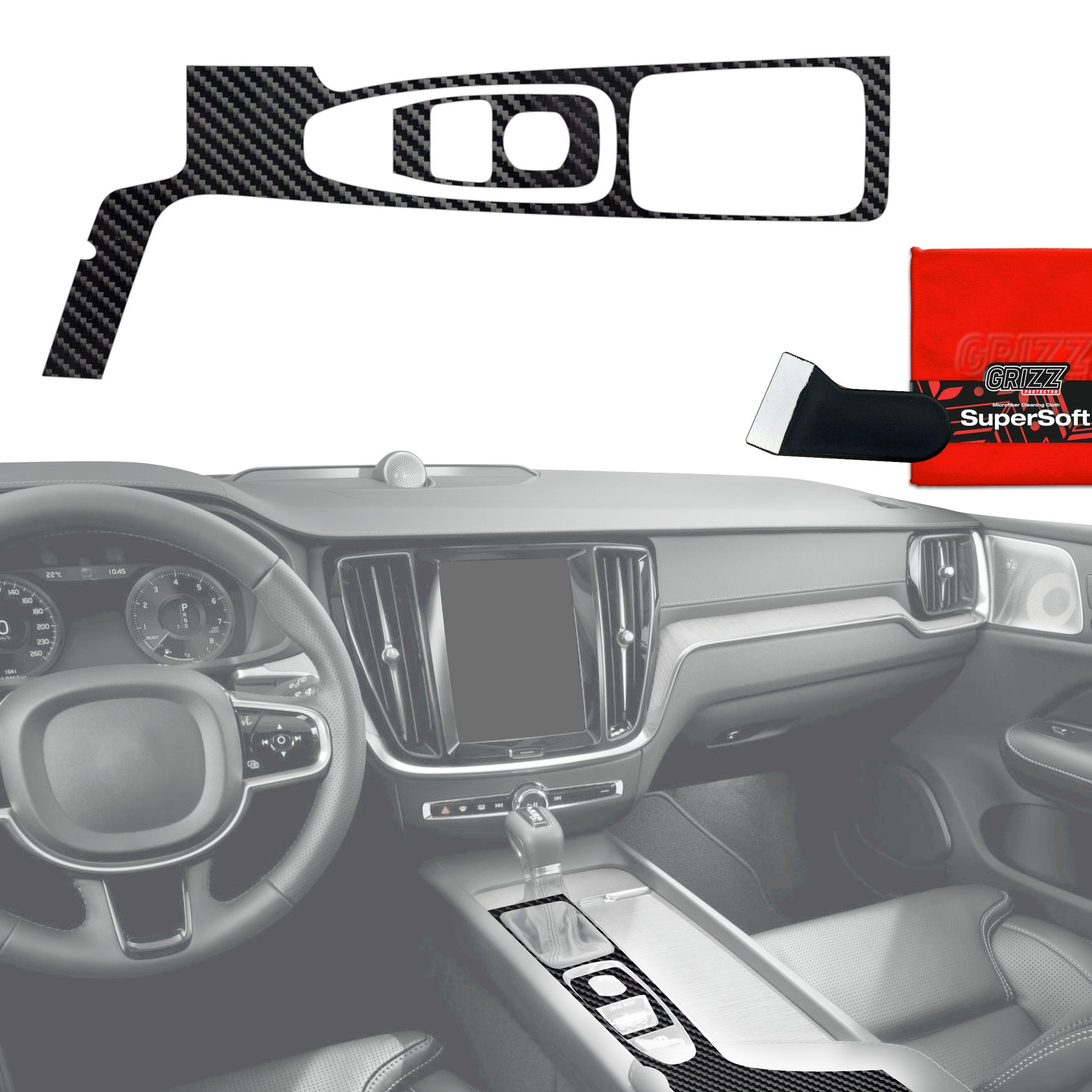 Scratch-resistant film for automotive interior elements