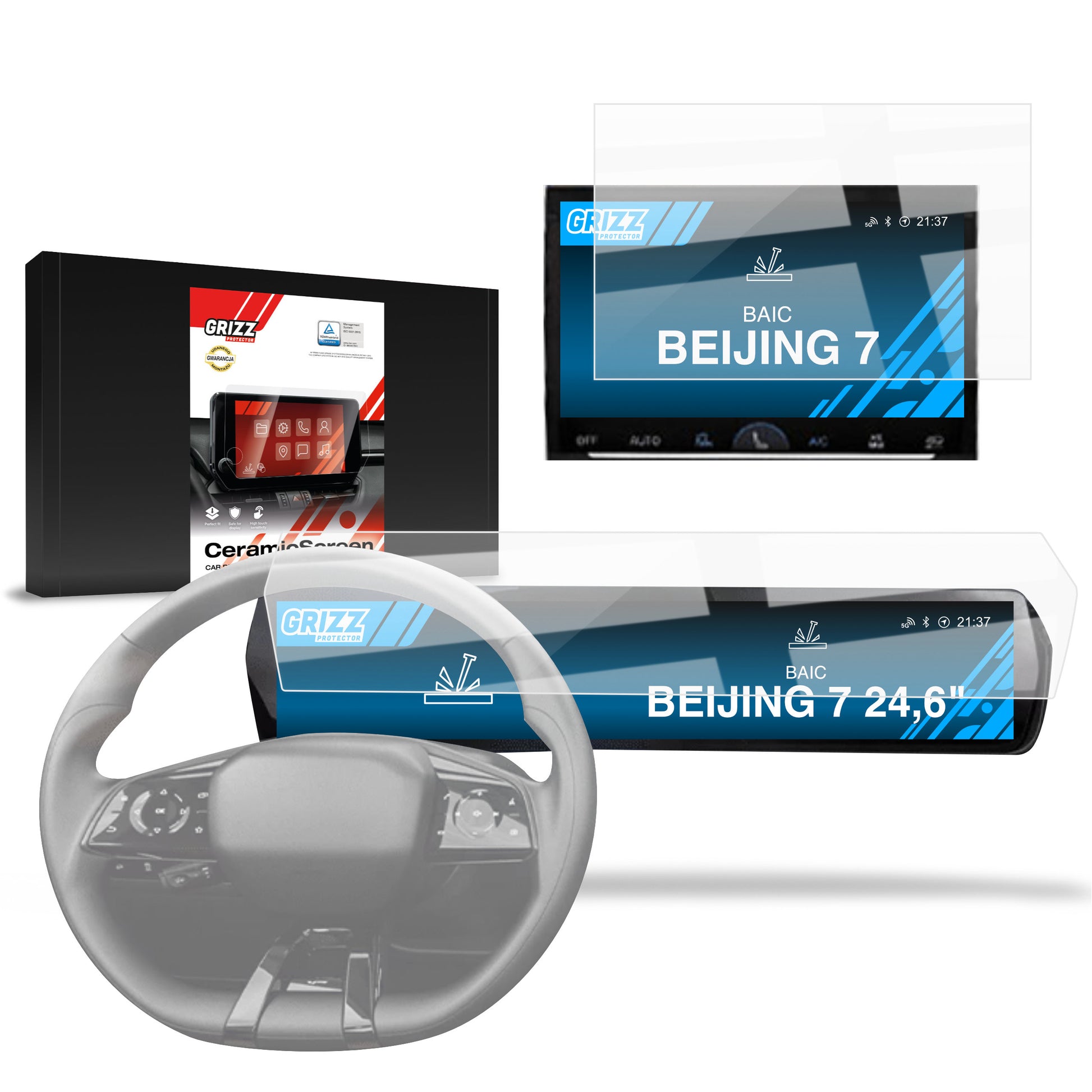 Protective film for car touchscreen display – anti-scratch and transparent