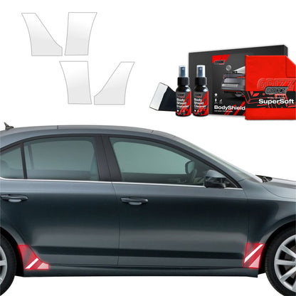 Protective film for exterior car parts – shields against scratches, chips, and scuffs