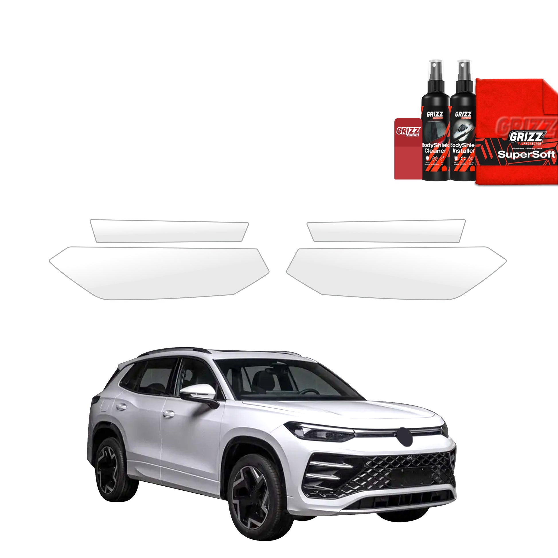 Protective film for exterior car parts – shields against scratches, chips, and scuffs