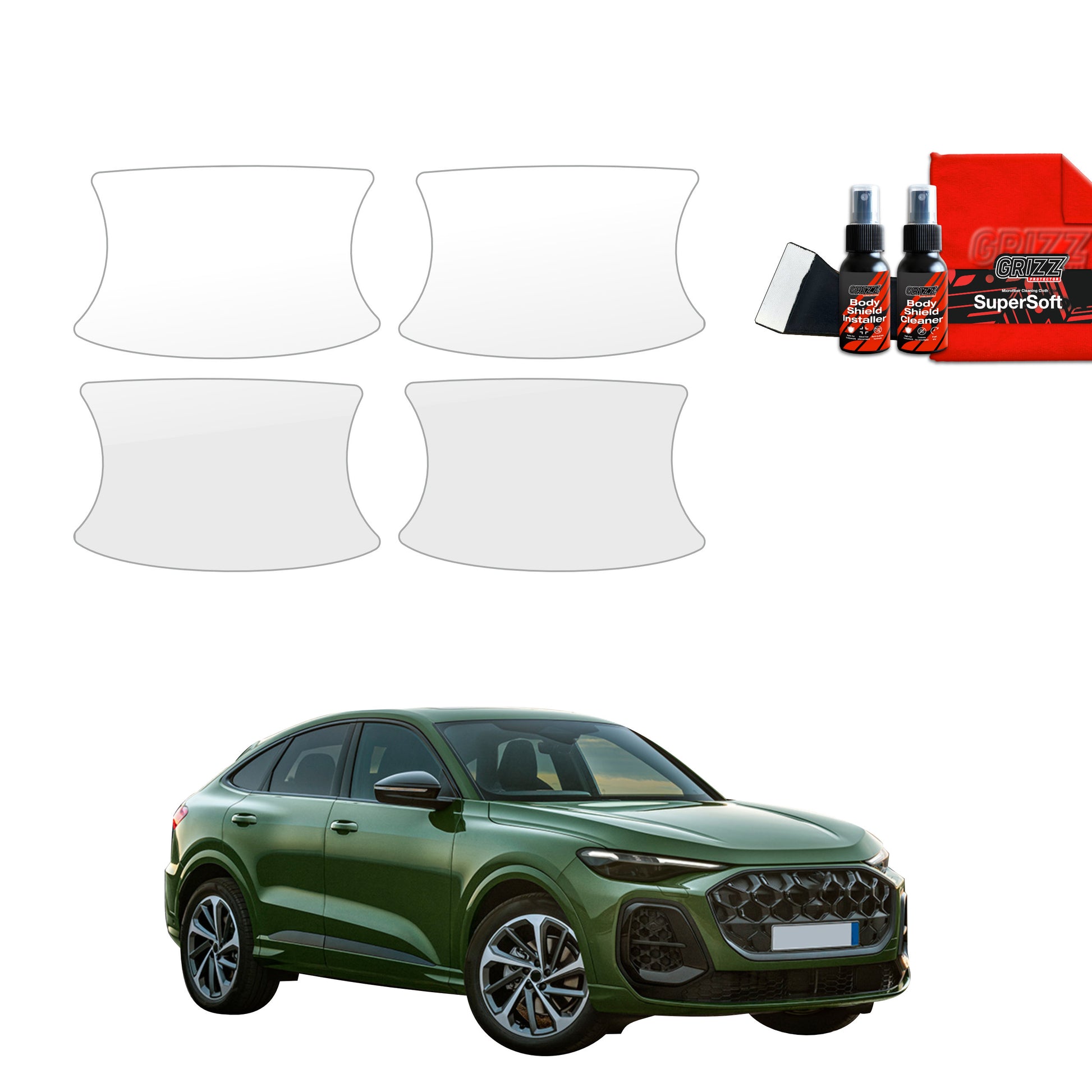 Protective film for exterior car parts – shields against scratches, chips, and scuffs