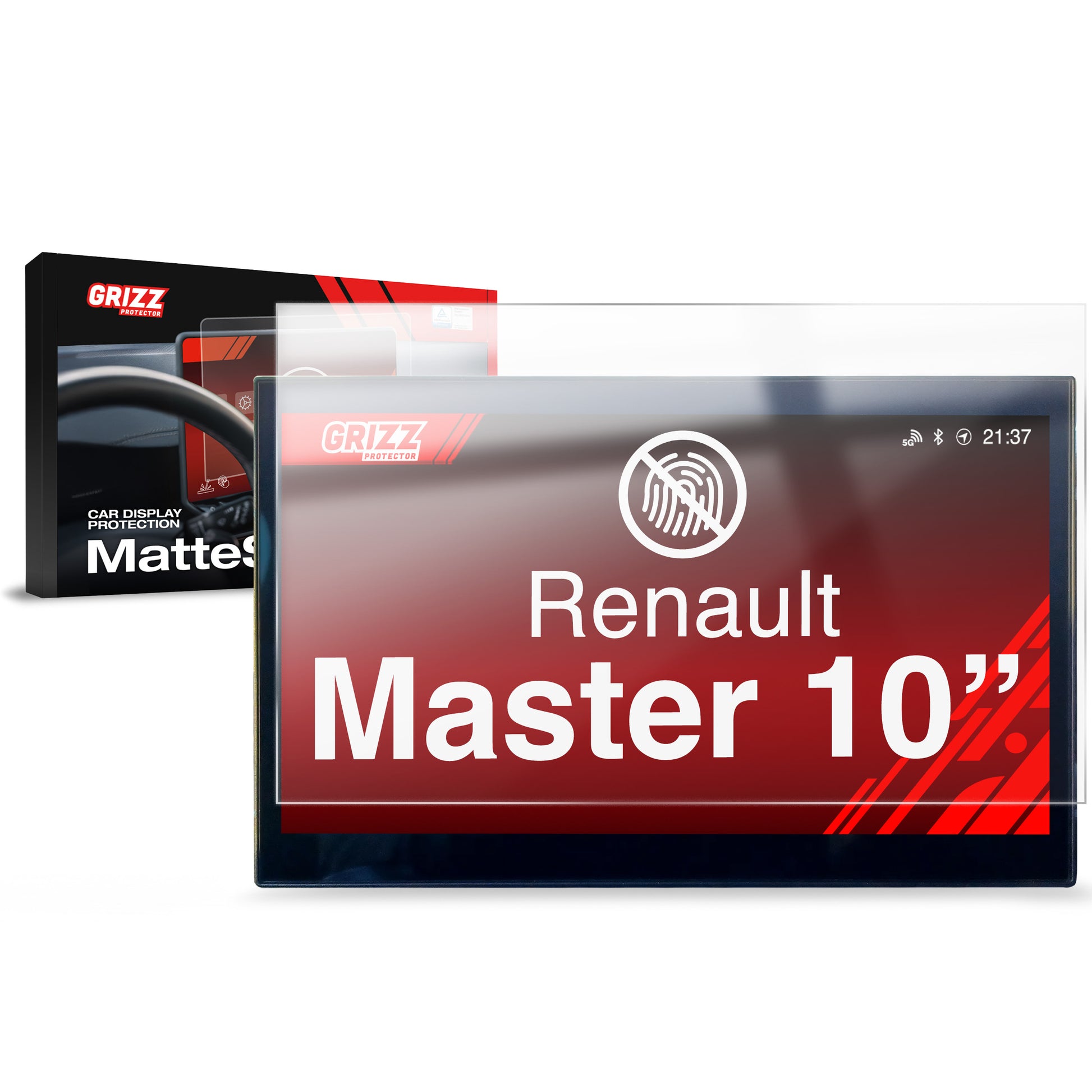 Anti-fingerprint screen protector for car touchscreen