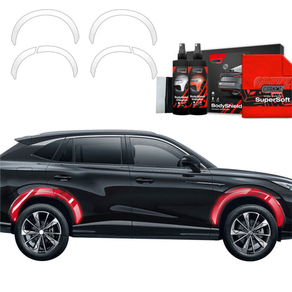 Protective film for exterior car parts – shields against scratches, chips, and scuffs