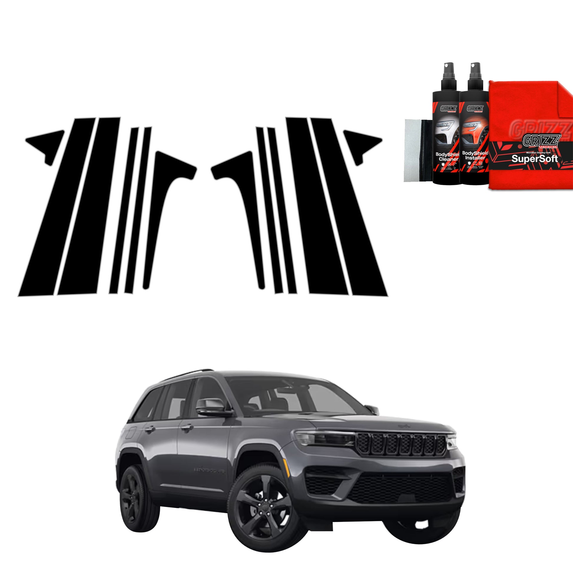 Protective film for exterior car parts – shields against scratches, chips, and scuffs