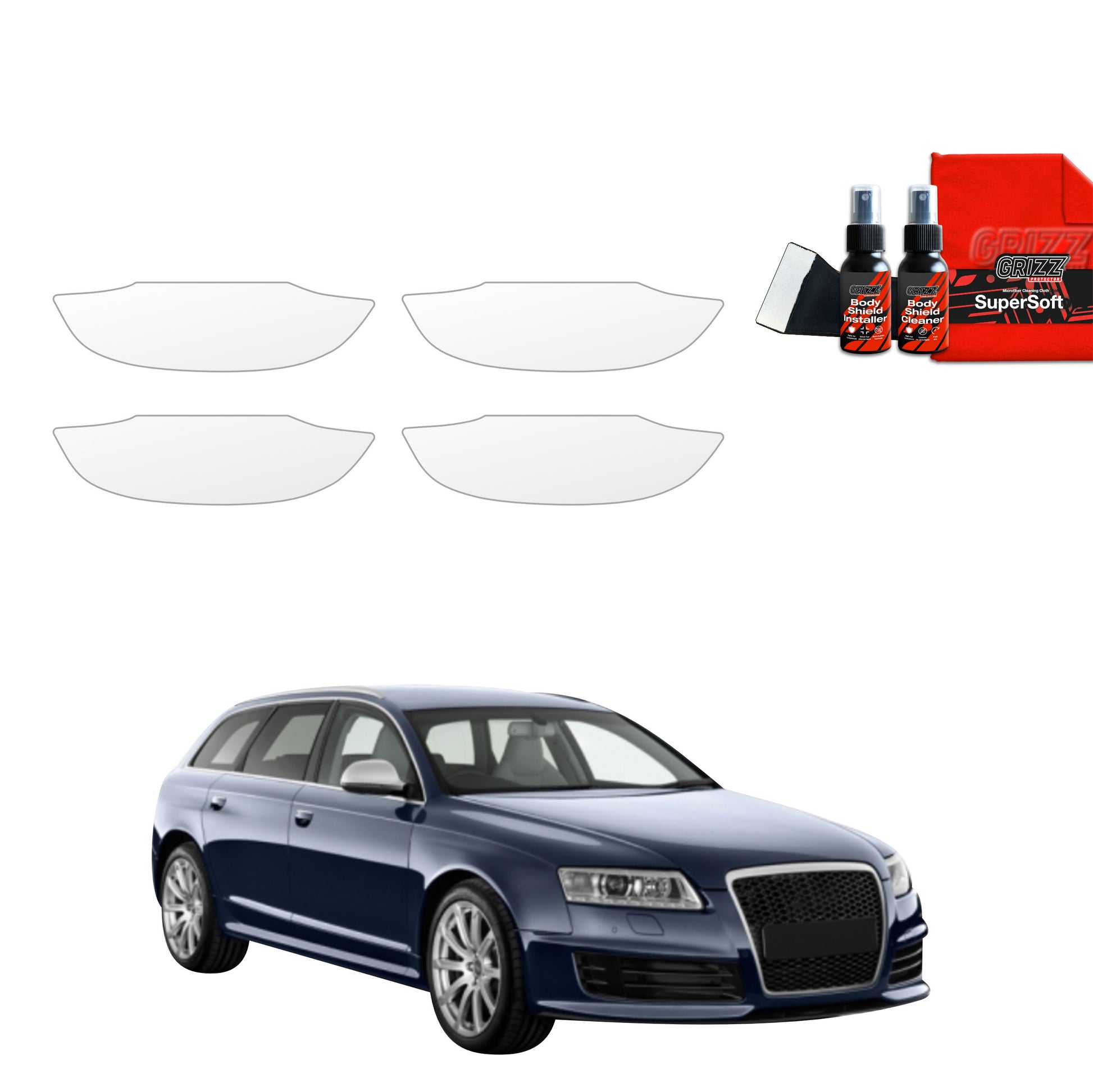 Protective film for exterior car parts – shields against scratches, chips, and scuffs