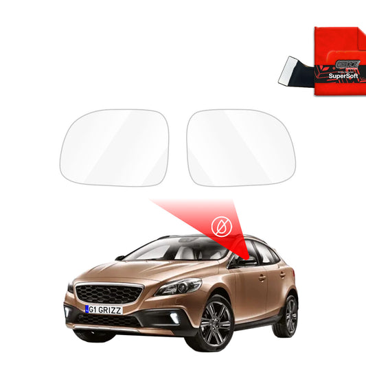 Rain protection film for exterior mirrors