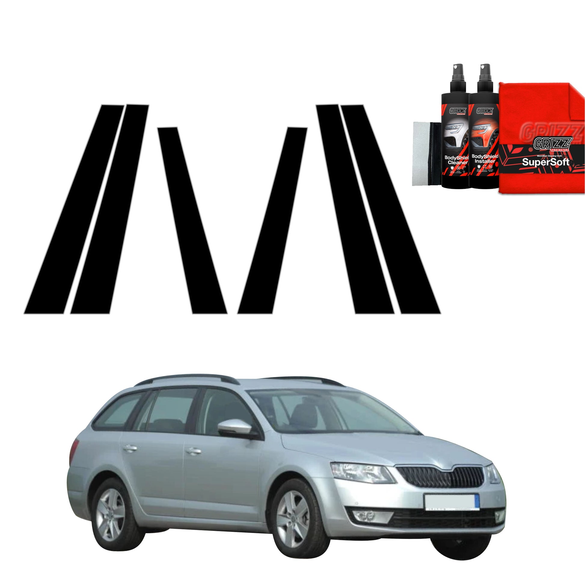 Protective film for exterior car parts – shields against scratches, chips, and scuffs