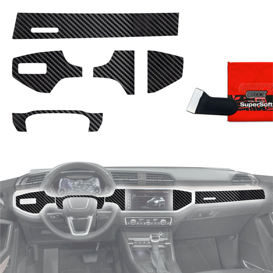 Scratch-resistant film for automotive interior elements