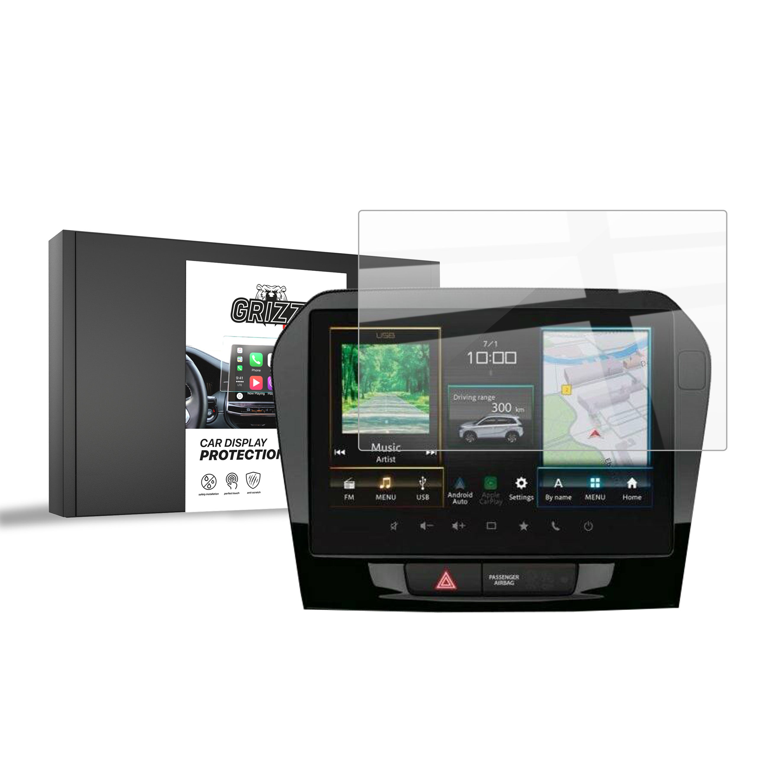 Protecteur D'écran Verre Trempé Pour Suzuki Vitara MK4 (2015-2023) - Navigation GPS, 9H, Anti-traces