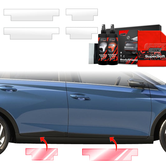 Protective film for exterior car parts – shields against scratches, chips, and scuffs