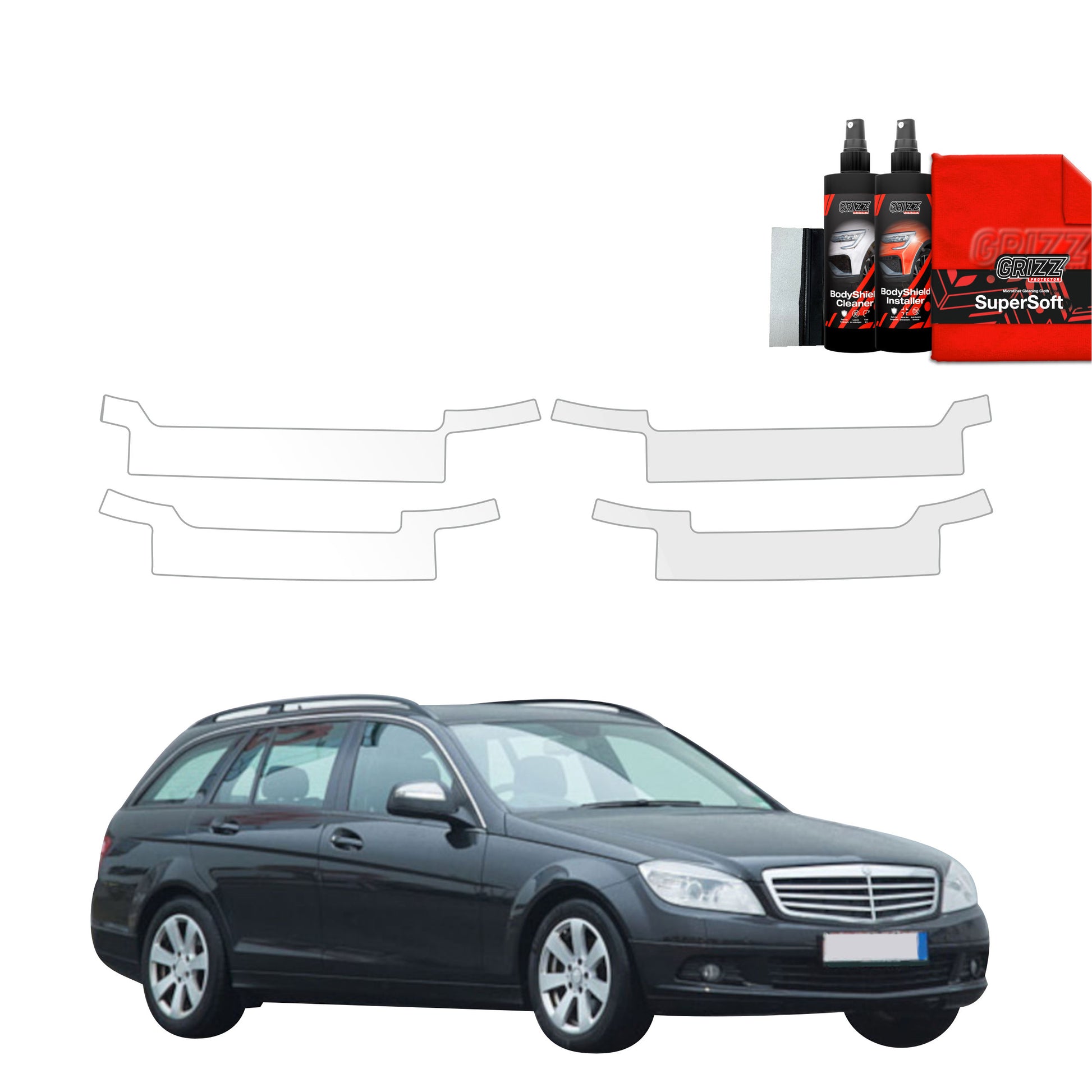 Protective film for exterior car parts – shields against scratches, chips, and scuffs