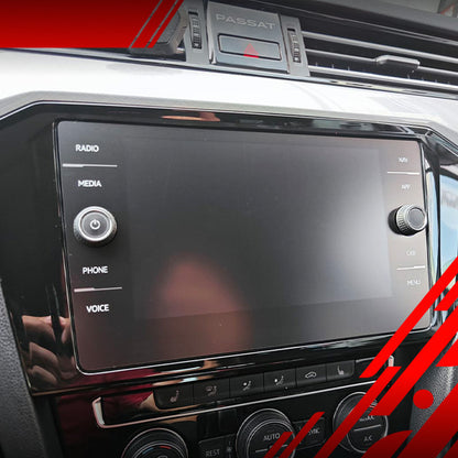 2 Screen protection films for Volkswagen VW Passat B8 Discover Media (2017-2023) Anti-Fingerprint, Matte