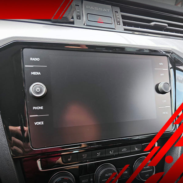 Display protection film for Volkswagen VW Arteon Discover Media (2019-2025) Anti-Fingerprint, Matte