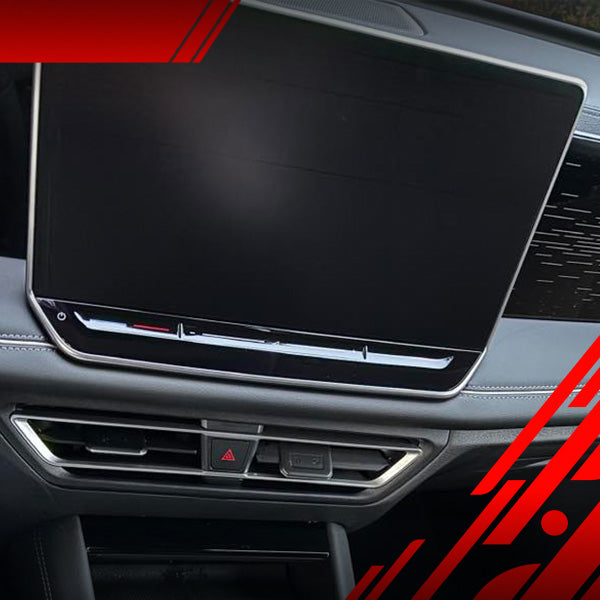 3in1 displayschermbeschermfolie voor Volkswagen VW Tiguan 3 15" (2024-2026) Anti-vingerafdruk, Mat
