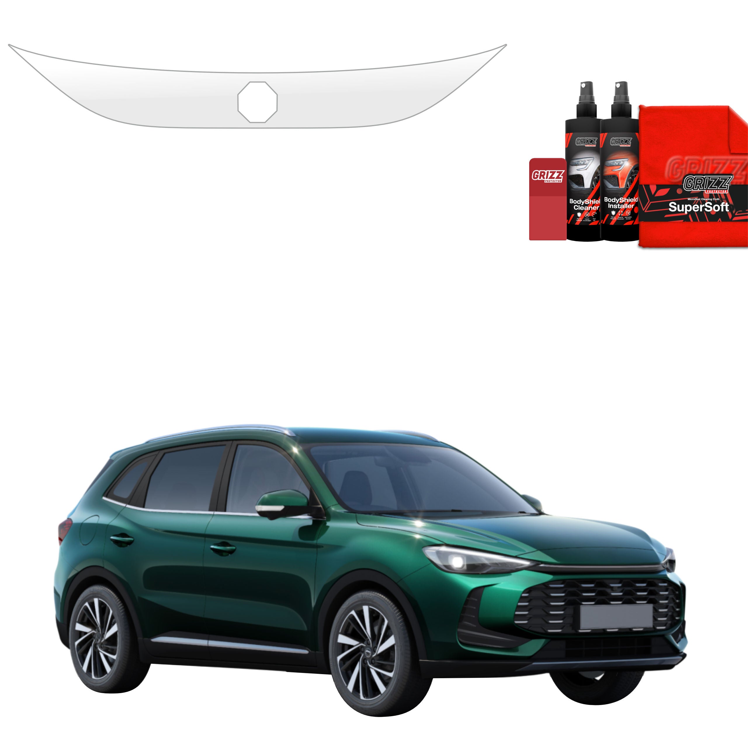Protective Film for Hood - MG ZS Hybrid+ (2024-2026) – Grizz Protector