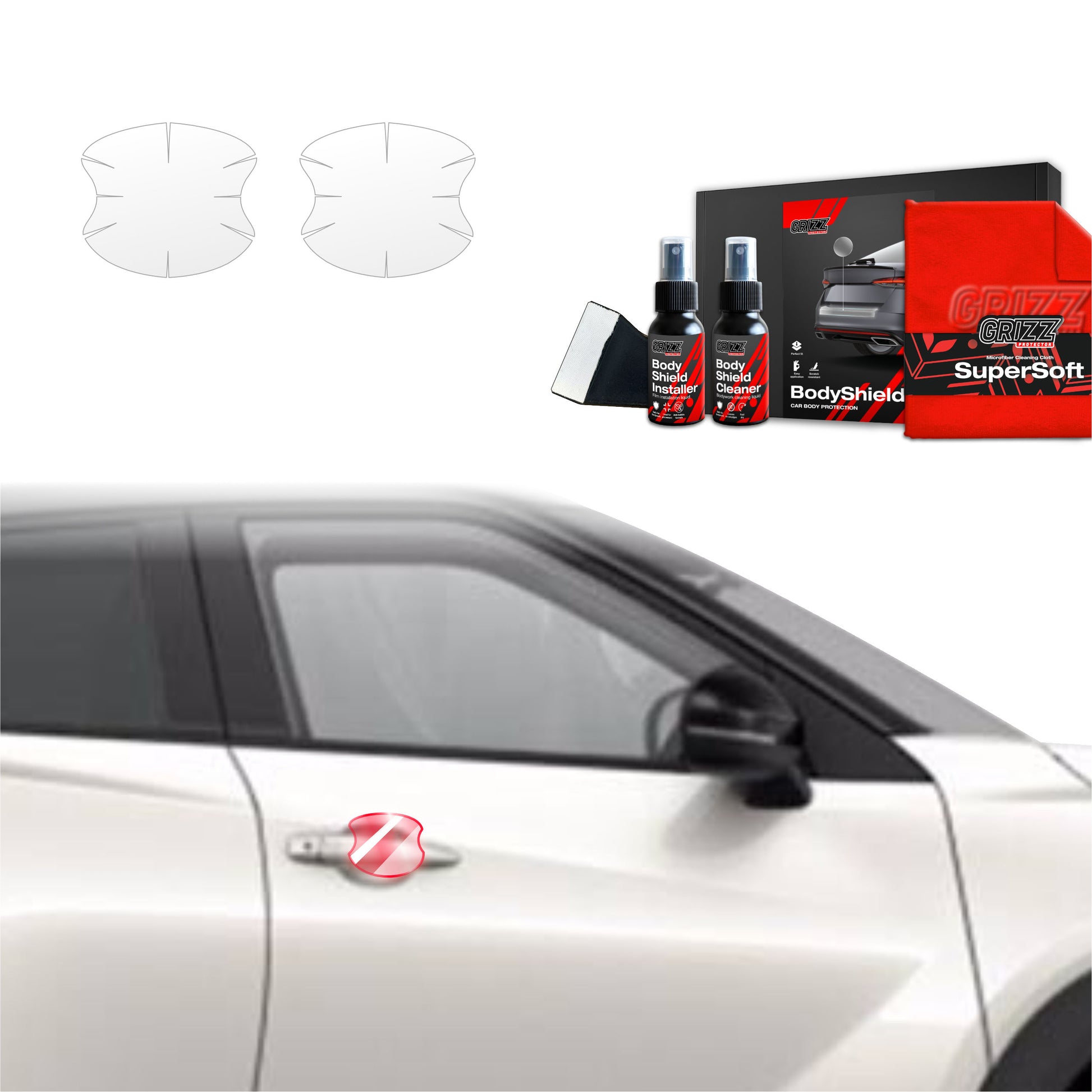 Protective film for exterior car parts – shields against scratches, chips, and scuffs