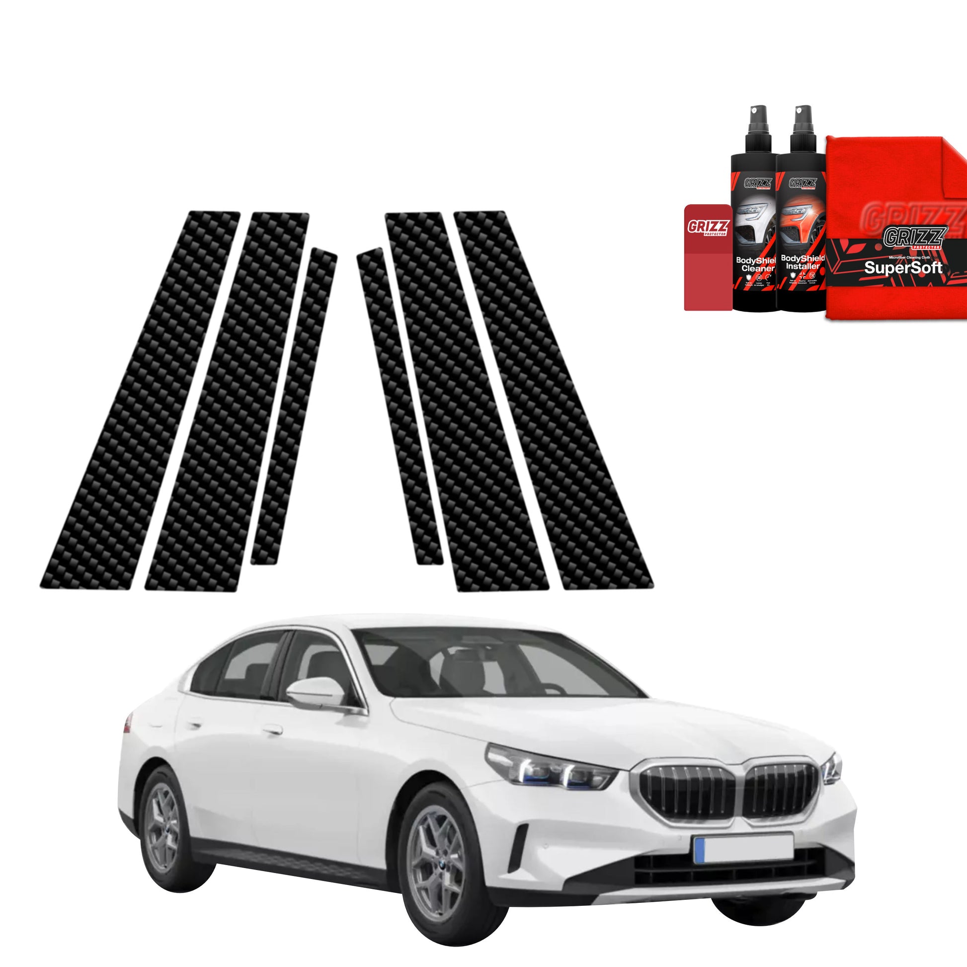 Protective film for exterior car parts – shields against scratches, chips, and scuffs