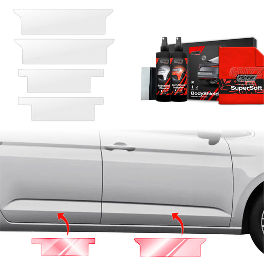 Protective film for exterior car parts – shields against scratches, chips, and scuffs