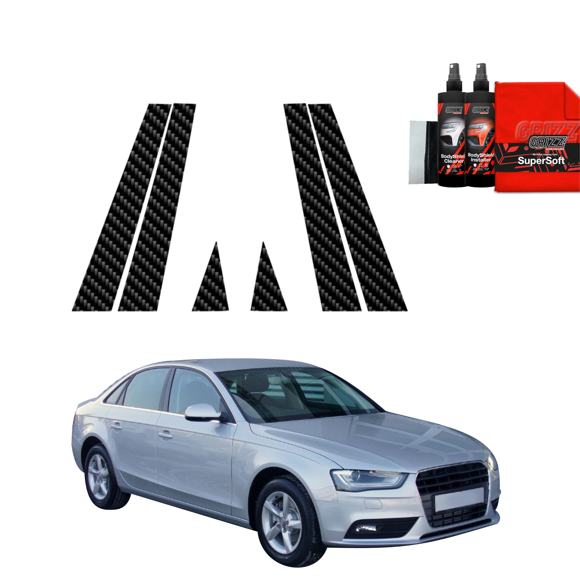 Protective film for exterior car parts – shields against scratches, chips, and scuffs