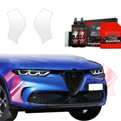 Protective film for exterior car parts – shields against scratches, chips, and scuffs