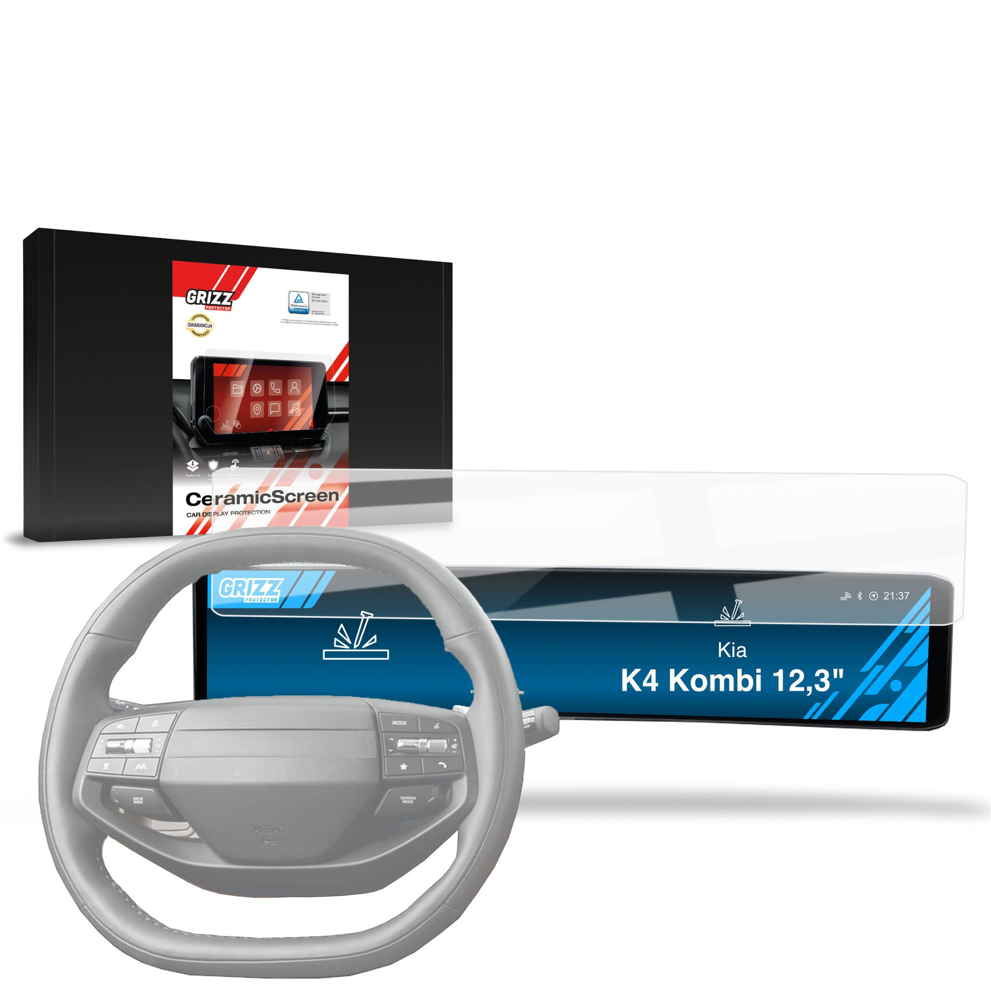 Protective film for car touchscreen display – anti-scratch and transparent