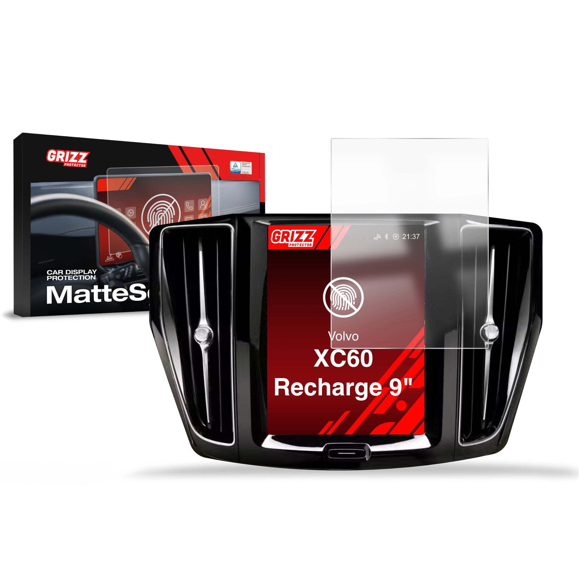 Anti-fingerprint screen protector for car touchscreen