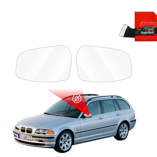 Rain protection film for exterior mirrors