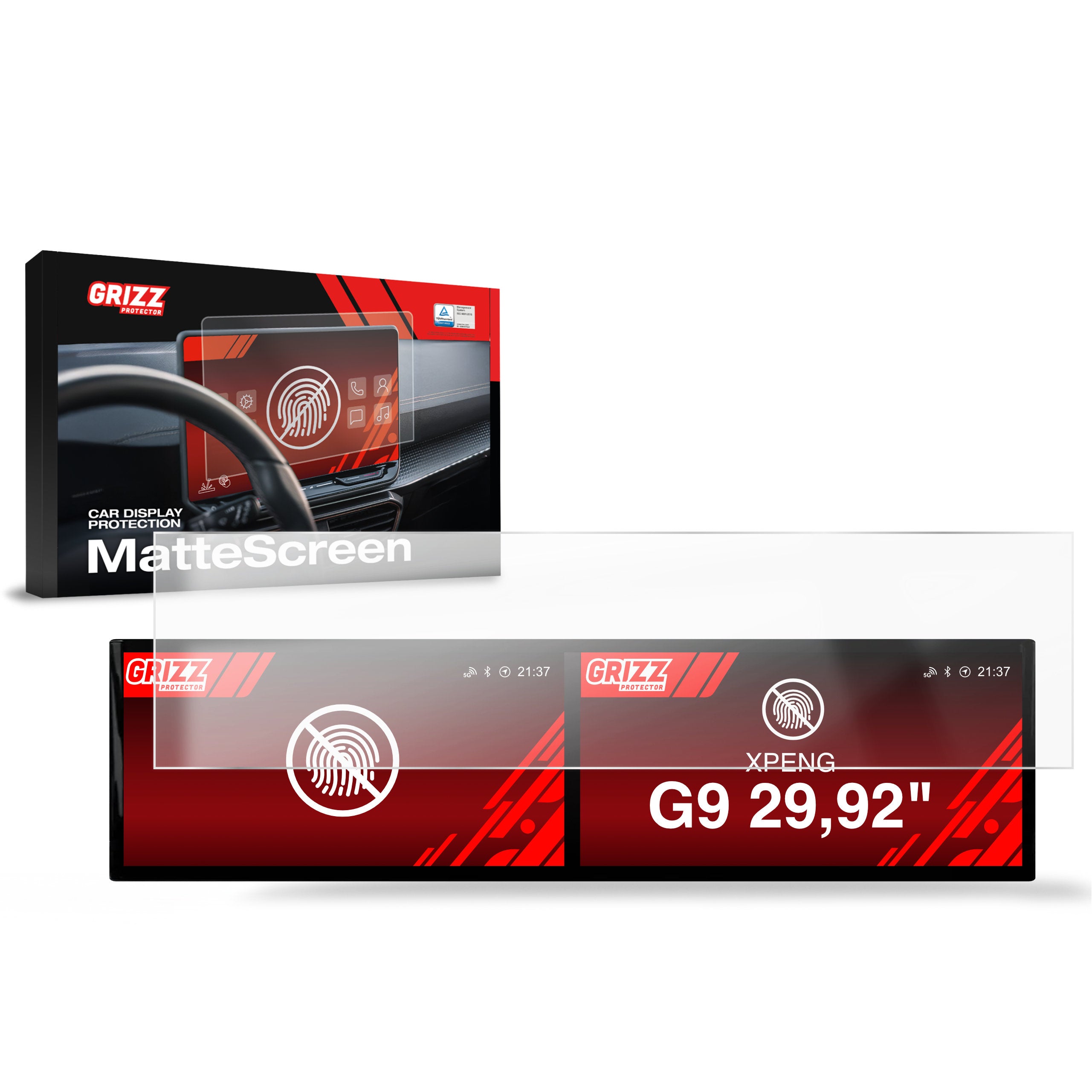 Screen protection film for XPENG G9 29.92