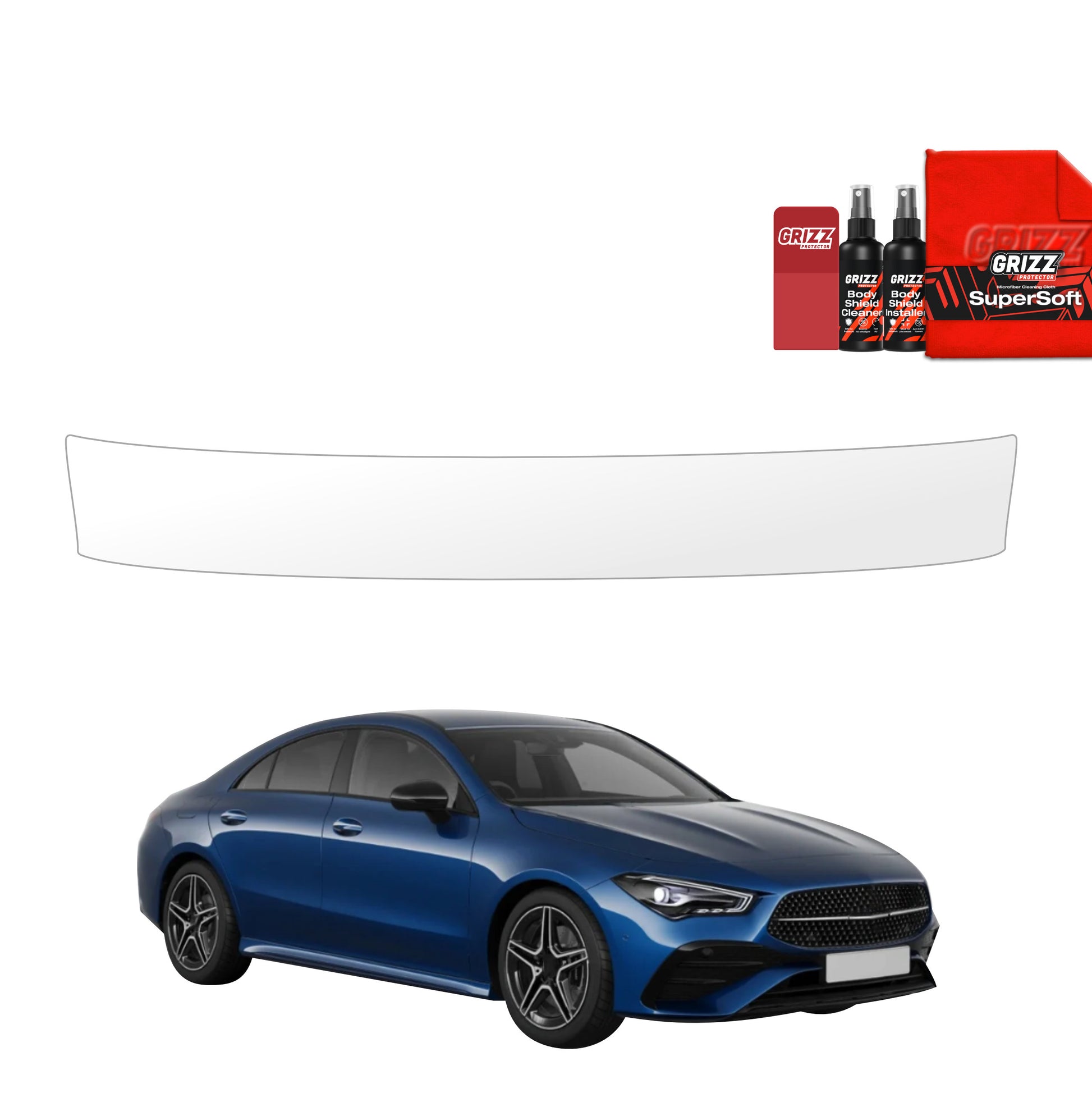 Protective film for exterior car parts – shields against scratches, chips, and scuffs