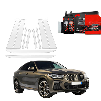 Protective film for exterior car parts – shields against scratches, chips, and scuffs