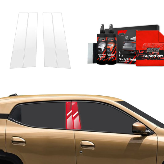 Protective film for exterior car parts – shields against scratches, chips, and scuffs