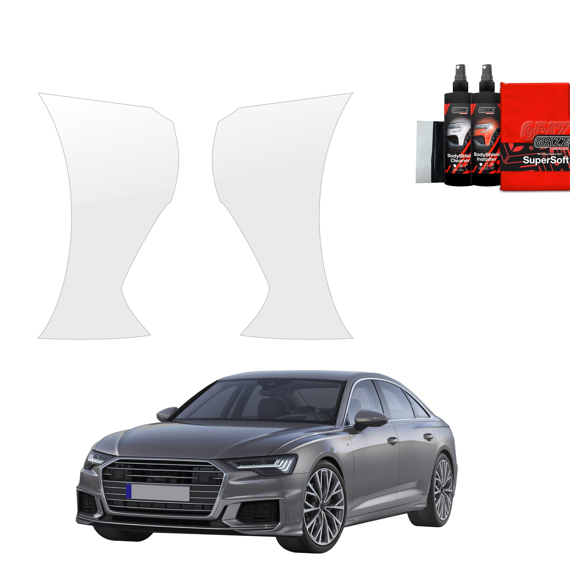 Protective film for exterior car parts – shields against scratches, chips, and scuffs