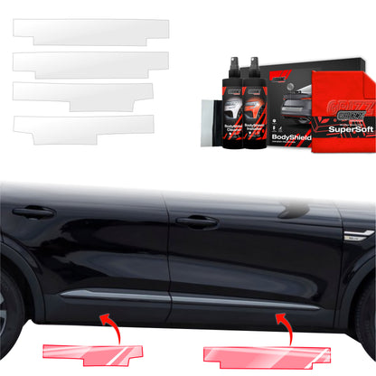Protective film for exterior car parts – shields against scratches, chips, and scuffs