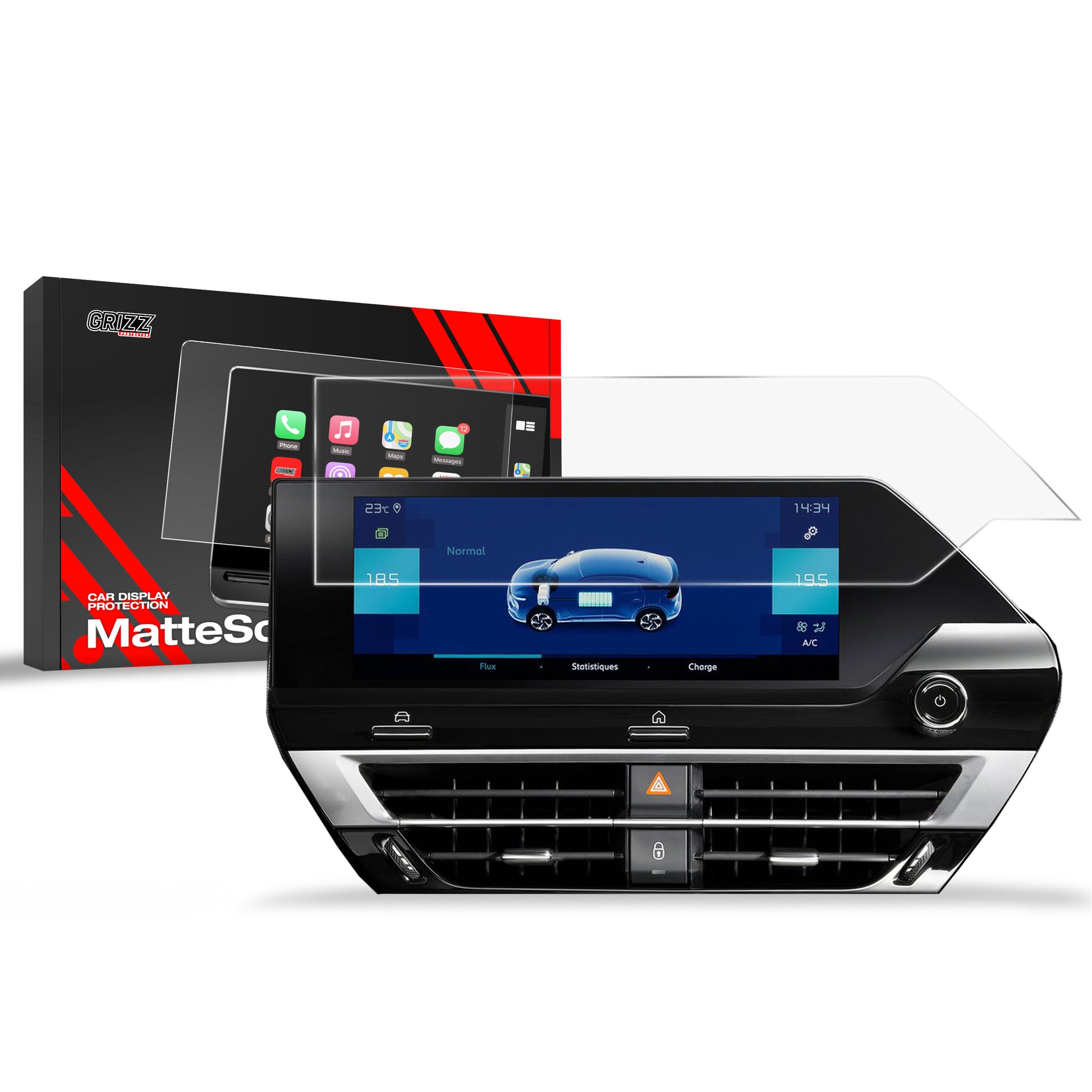 Anti-fingerprint screen protector for car touchscreen – scratch-resistant and easy to apply