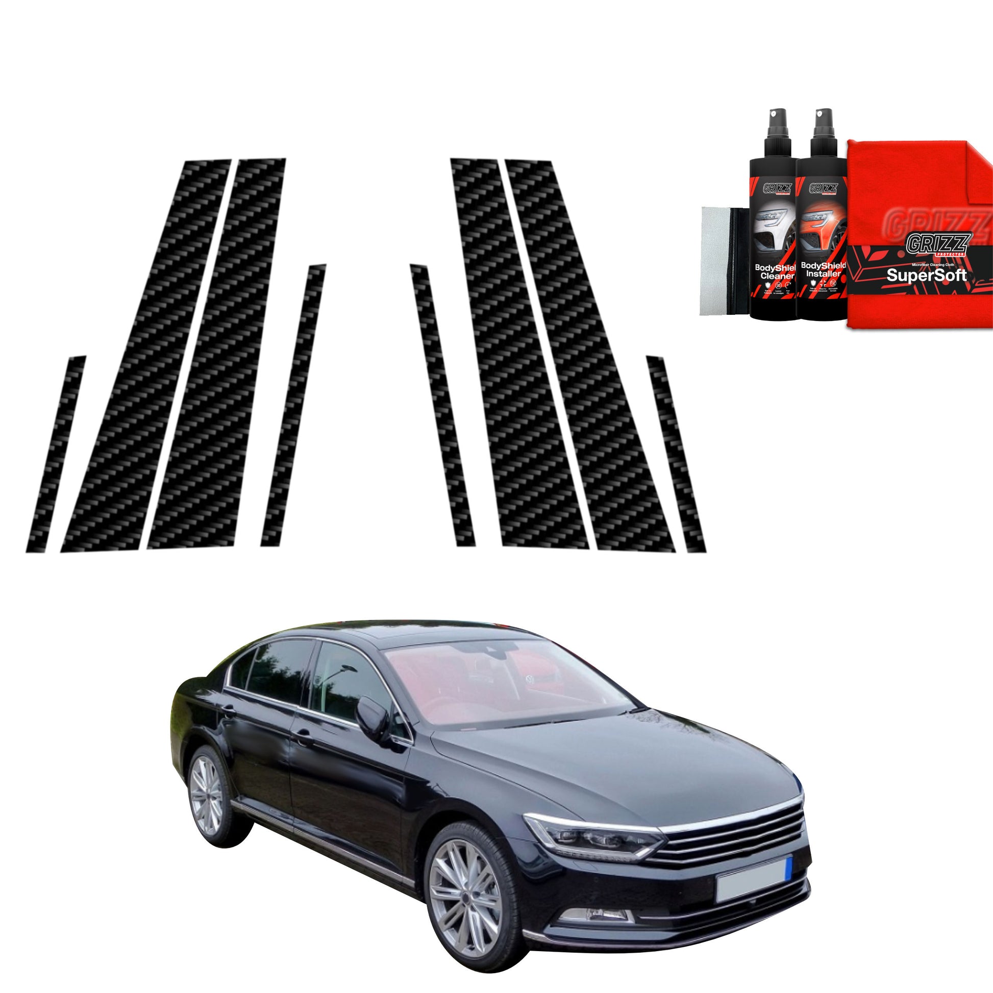 Protective film for exterior car parts – shields against scratches, chips, and scuffs