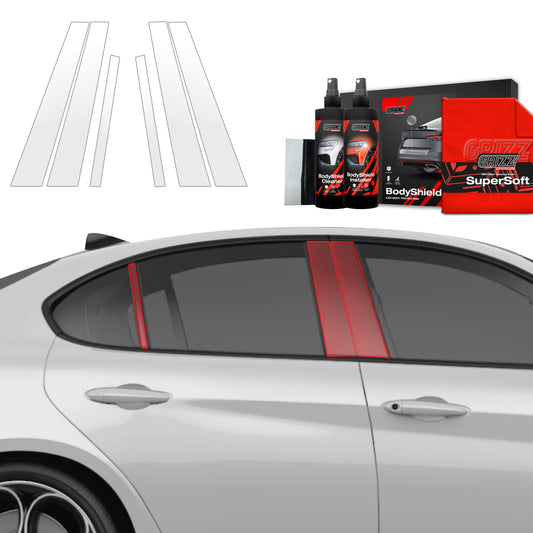 Protective film for exterior car parts – shields against scratches, chips, and scuffs