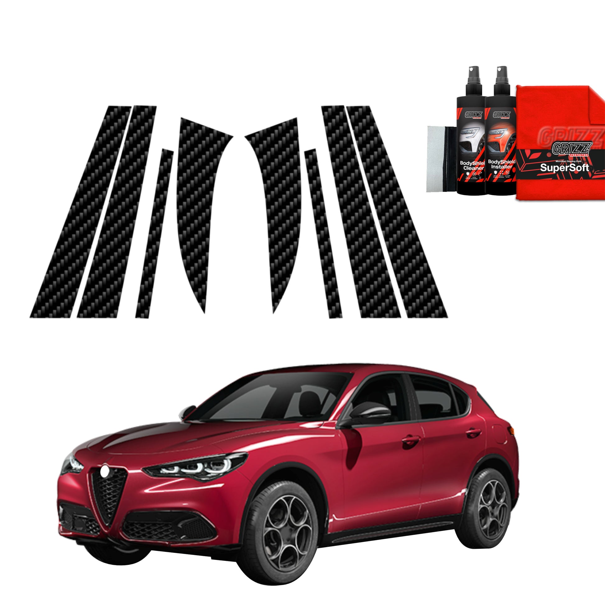 Protective film for exterior car parts – shields against scratches, chips, and scuffs