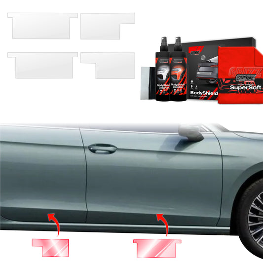 Protective film for exterior car parts – shields against scratches, chips, and scuffs