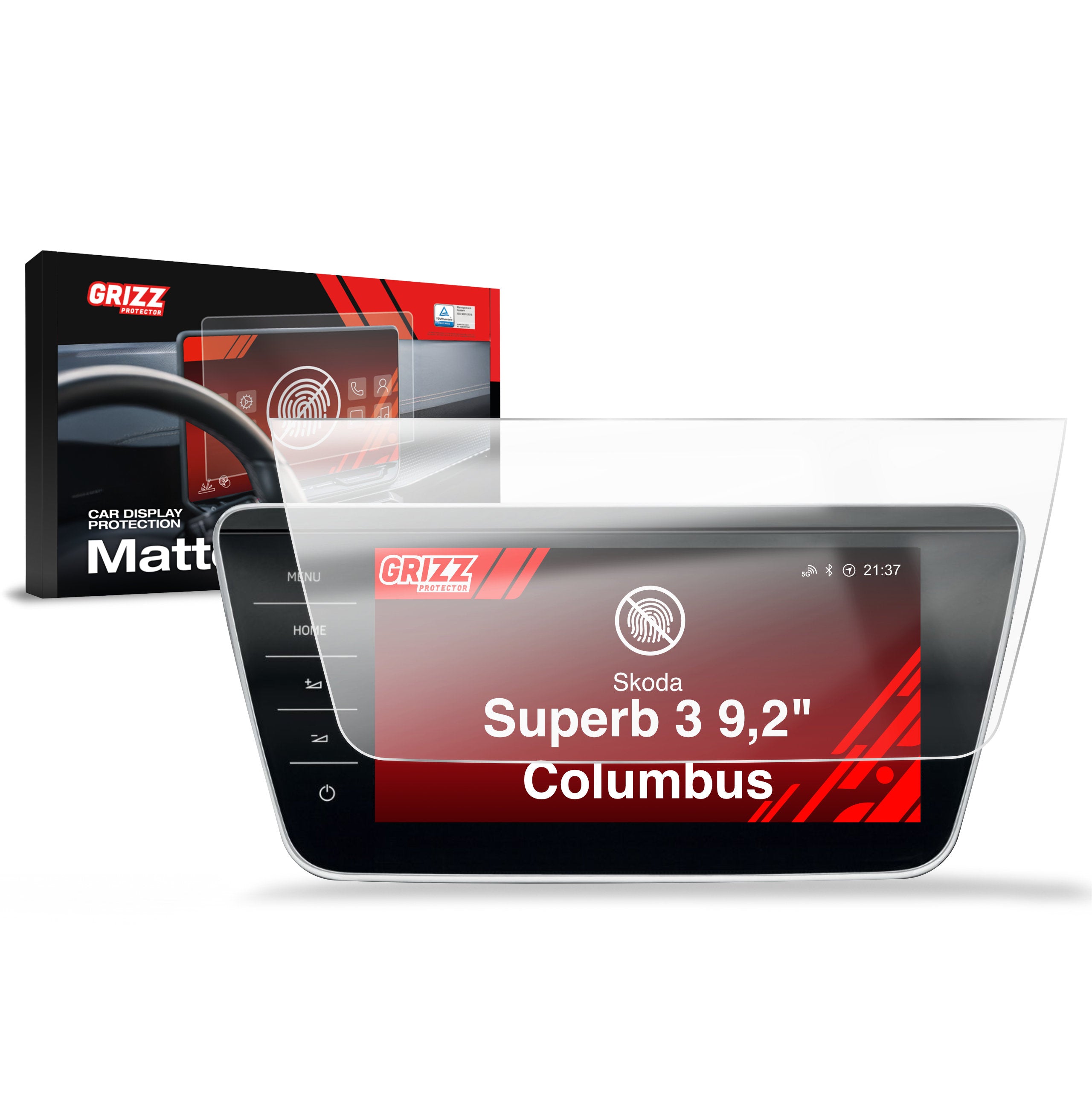 Display protection films for Skoda - Matte & Clear