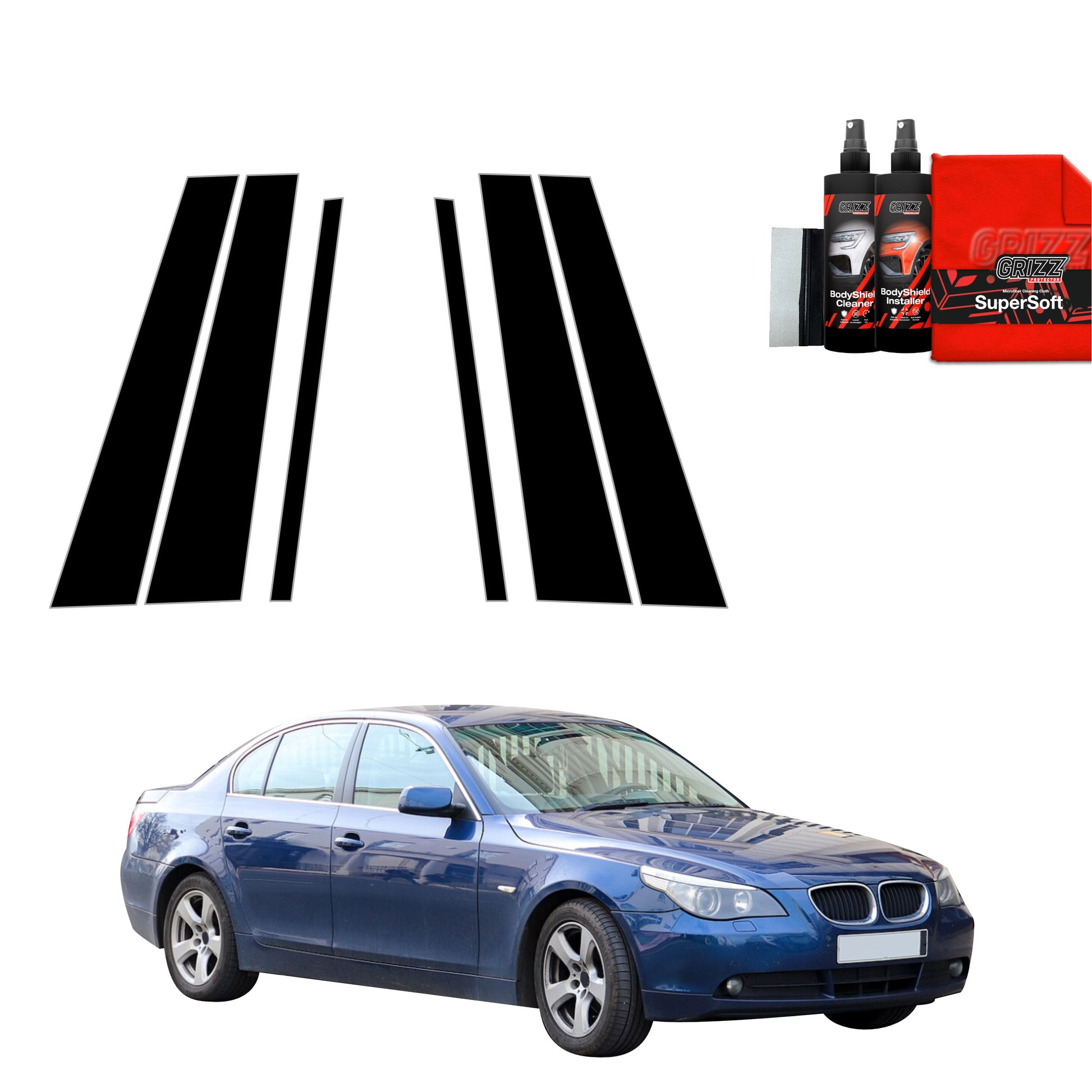 Protective film for exterior car parts – shields against scratches, chips, and scuffs