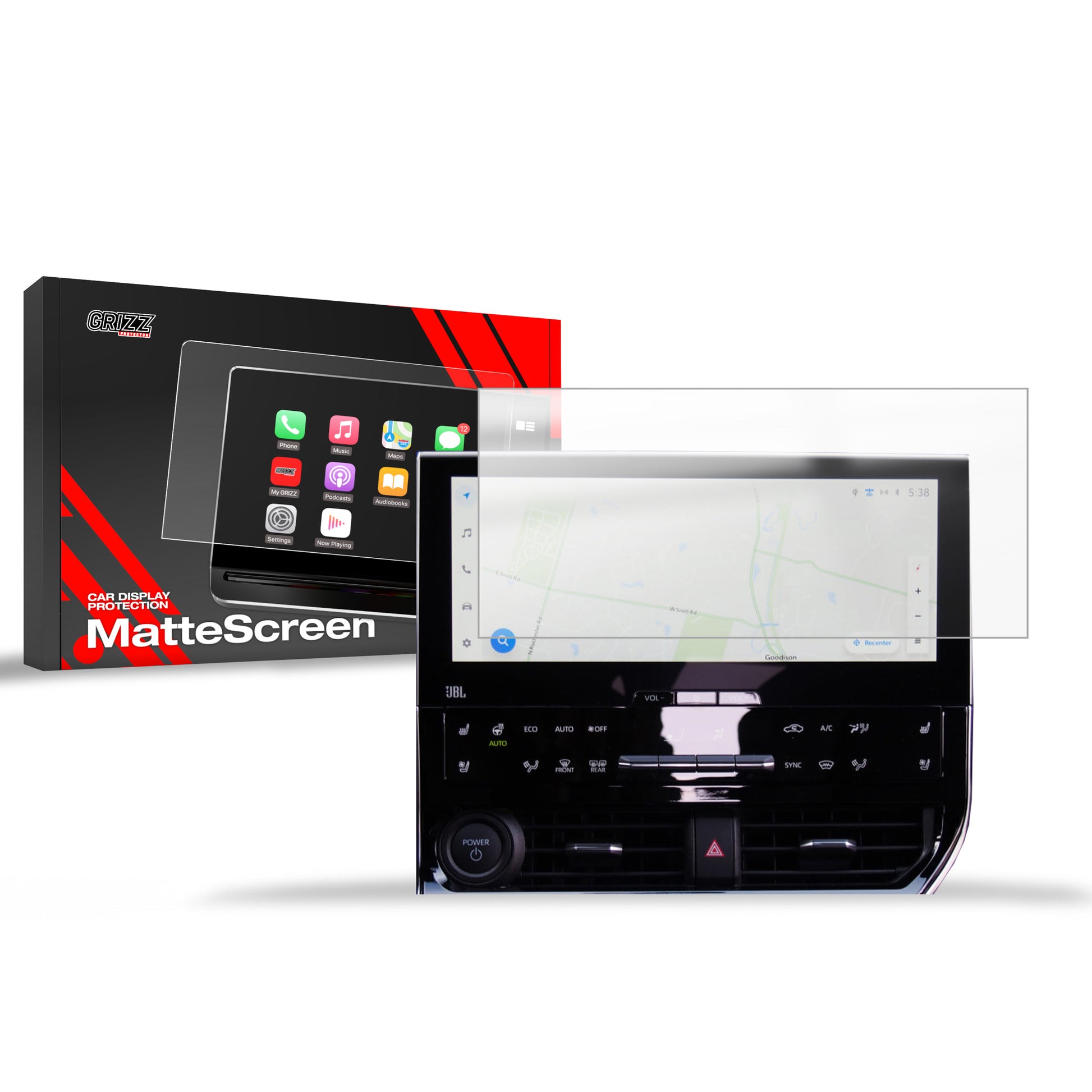 Anti-fingerprint screen protector for car touchscreen – scratch-resistant and easy to apply