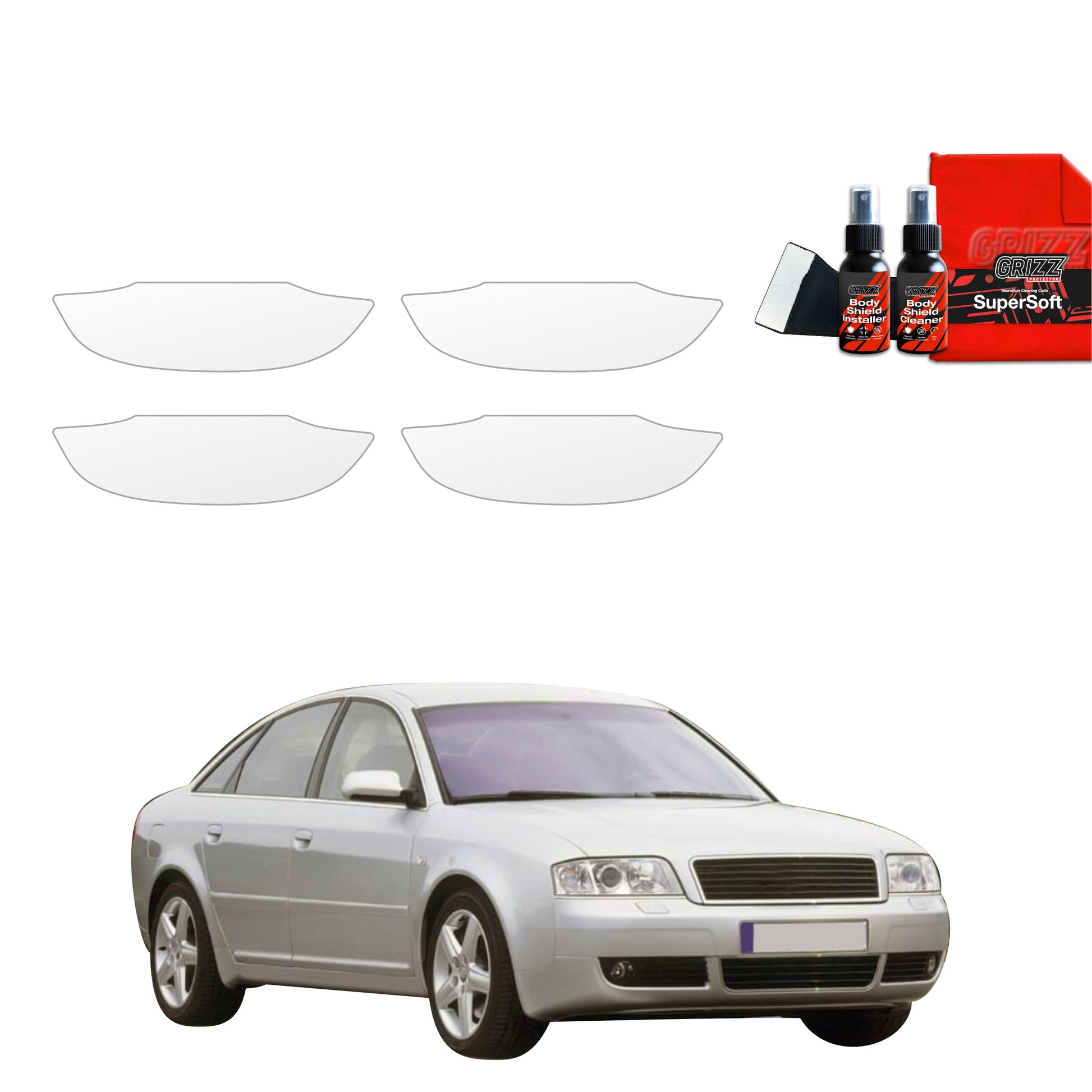 Protective film for exterior car parts – shields against scratches, chips, and scuffs