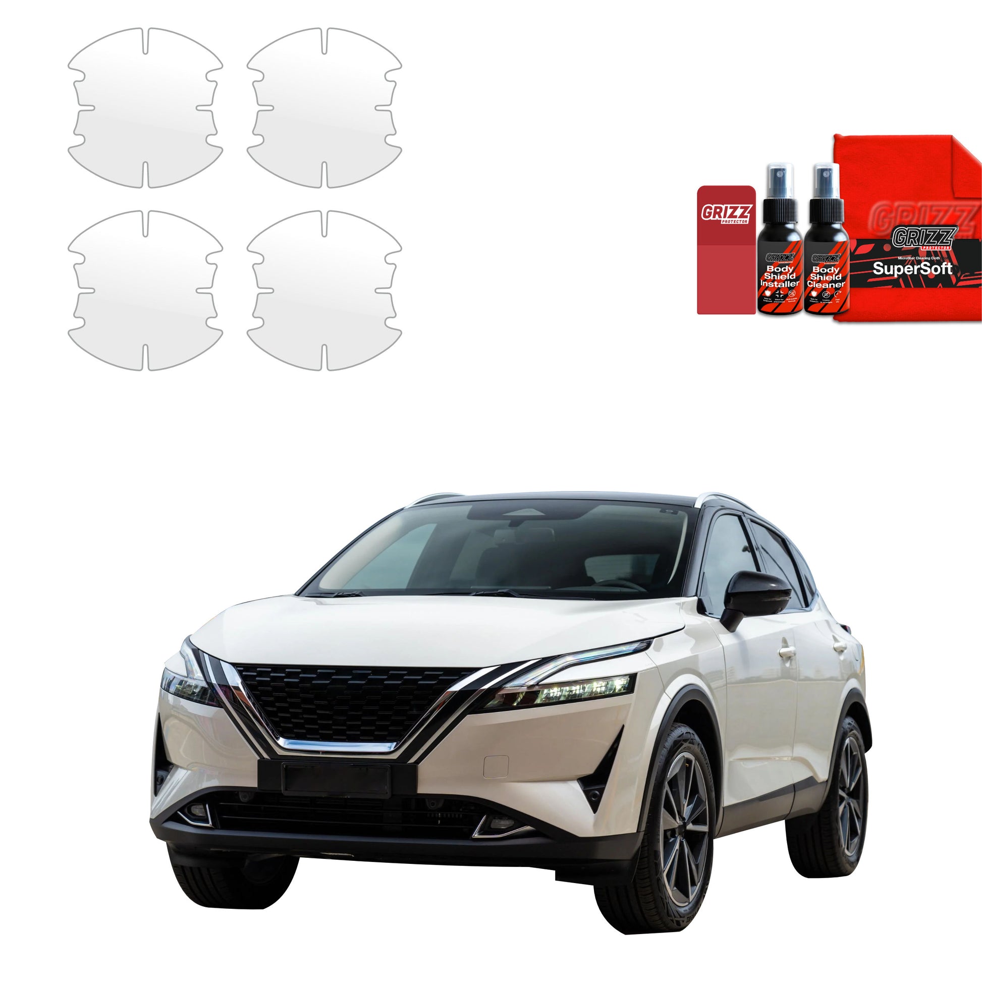 Protective film for exterior car parts – shields against scratches, chips, and scuffs