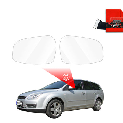 Rain protection film for exterior mirrors