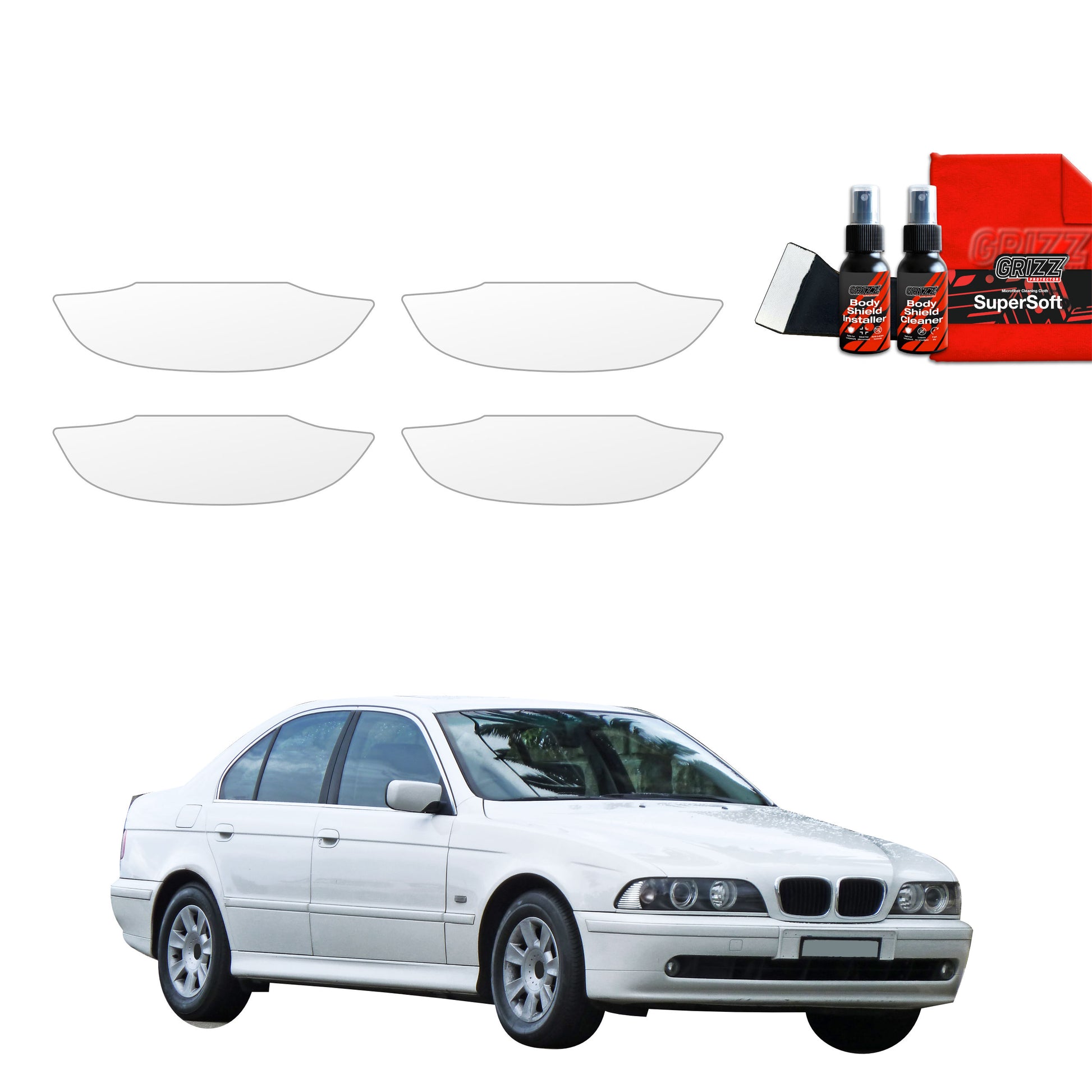 Protective film for exterior car parts – shields against scratches, chips, and scuffs