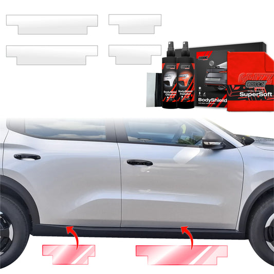 Protective film for exterior car parts – shields against scratches, chips, and scuffs