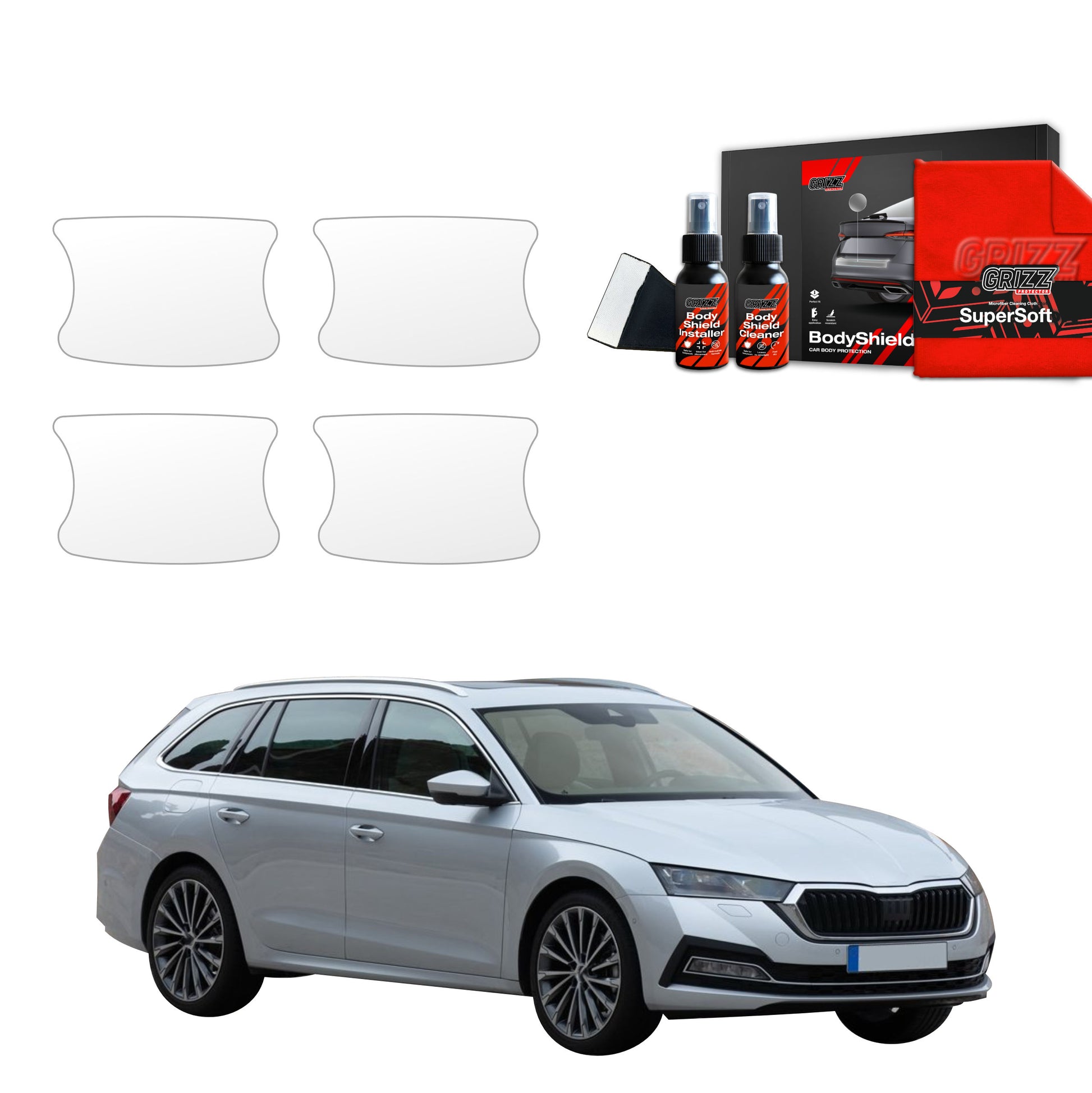 Protective film for exterior car parts – shields against scratches, chips, and scuffs